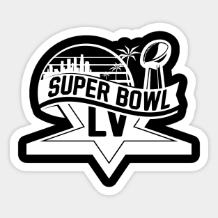 Super Bowl LV 1 Sticker